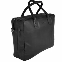 DSTRCT Fletcher Street Business Laptoptas 15.6 inch + Sleutelhanger zwart