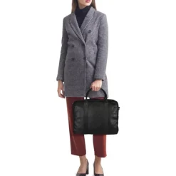 DSTRCT Limited Double Zip 15'' Laptoptas zwart