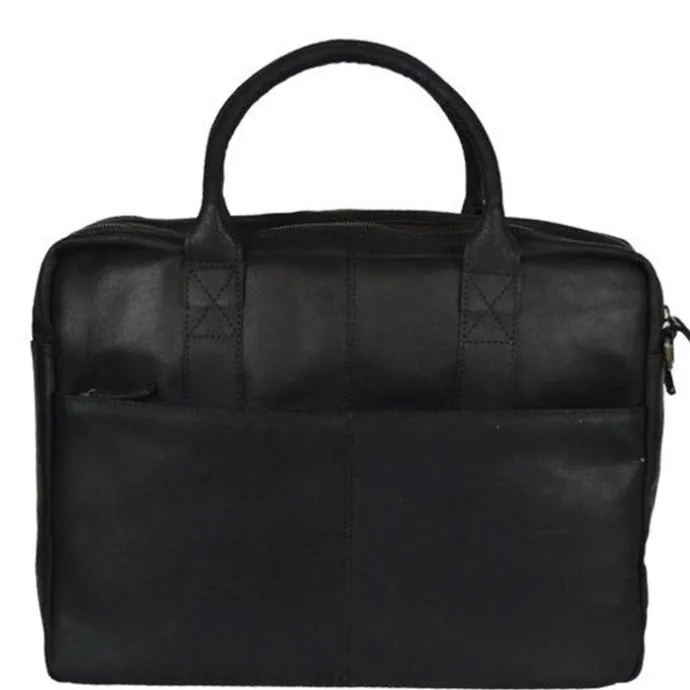 DSTRCT Limited Double Zip 15'' Laptoptas zwart