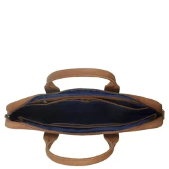 DSTRCT Limited Laptoptas 17'' cognac