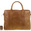DSTRCT Limited Single Zip 15'' Laptoptas cognac