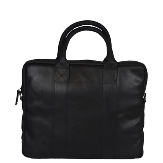 DSTRCT Limited Single Zip 14'' Laptoptas zwart