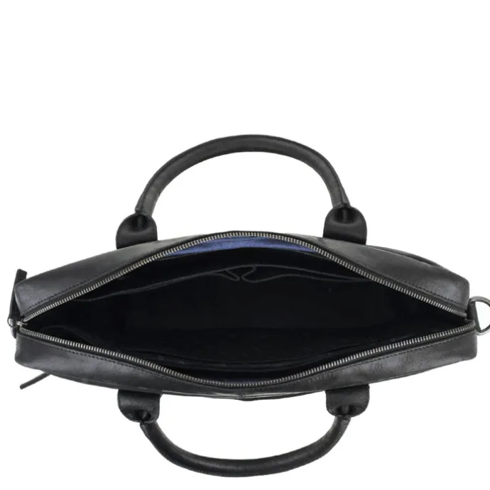 DSTRCT Limited Single Zip 15'' Laptoptas zwart