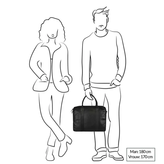 DSTRCT Main Street Workingbag 15.6'' black