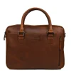 DSTRCT Premium Collection Laptopbag 14" cognac