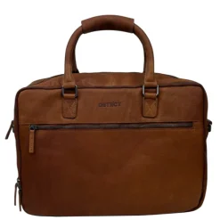 DSTRCT Preston Park Laptop Workingbag 17" cognac