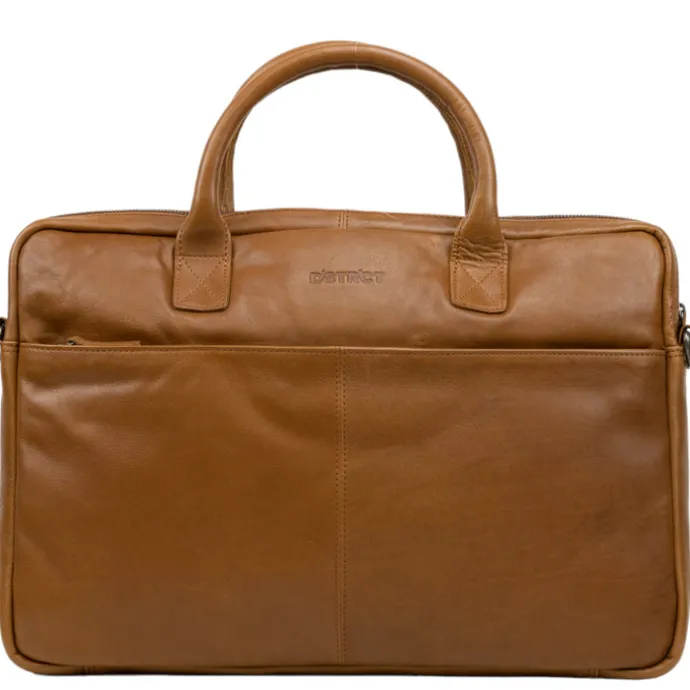 DSTRCT State Street Limited Workingbag 17" cognac