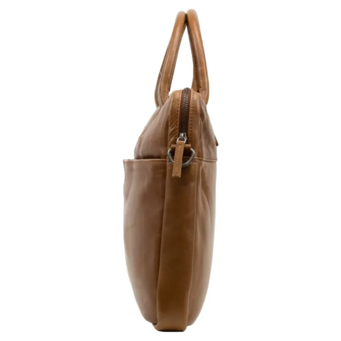DSTRCT State Street Limited Workingbag 17" cognac