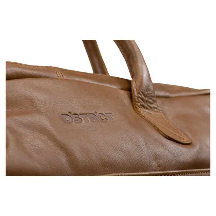 DSTRCT State Street Limited Workingbag 17" cognac