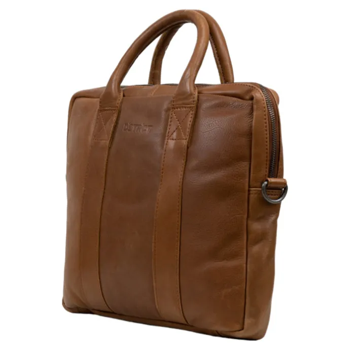 DSTRCT State Street Workingbag 13.3" cognac