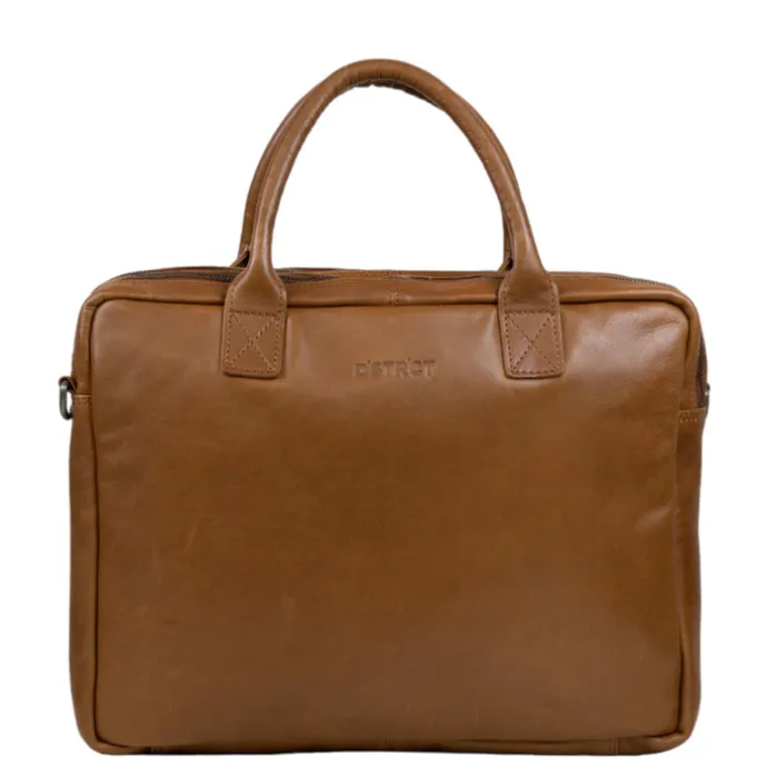 DSTRCT State Street Workingbag 15.6" cognac
