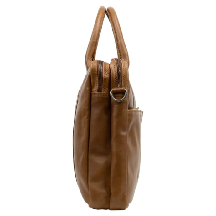 DSTRCT State Street Workingbag 15.6" cognac