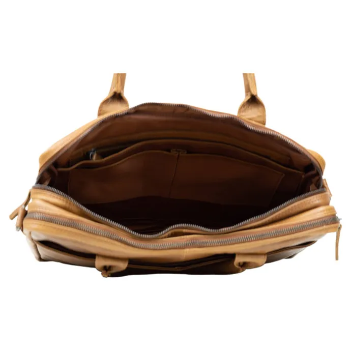 DSTRCT State Street Workingbag 15.6" cognac