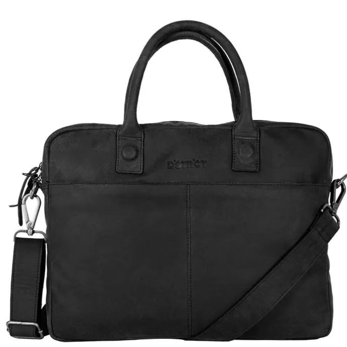 DSTRCT Wall Street Laptopbag 14" black
