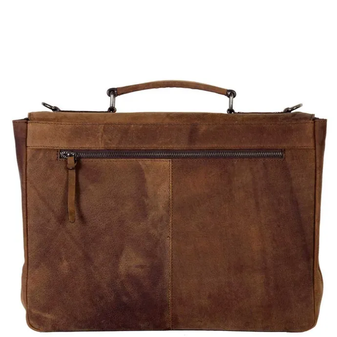 DSTRCT Wall Street Workingbag 15" brown