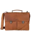 DSTRCT Wall Street Workingbag 15" cognac