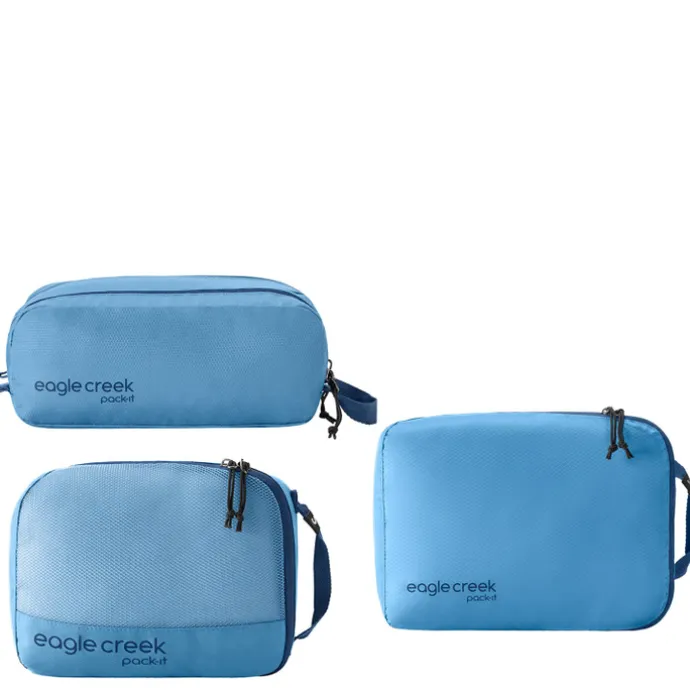 Eagle Creek Pack-It Overnight Set blue dawn