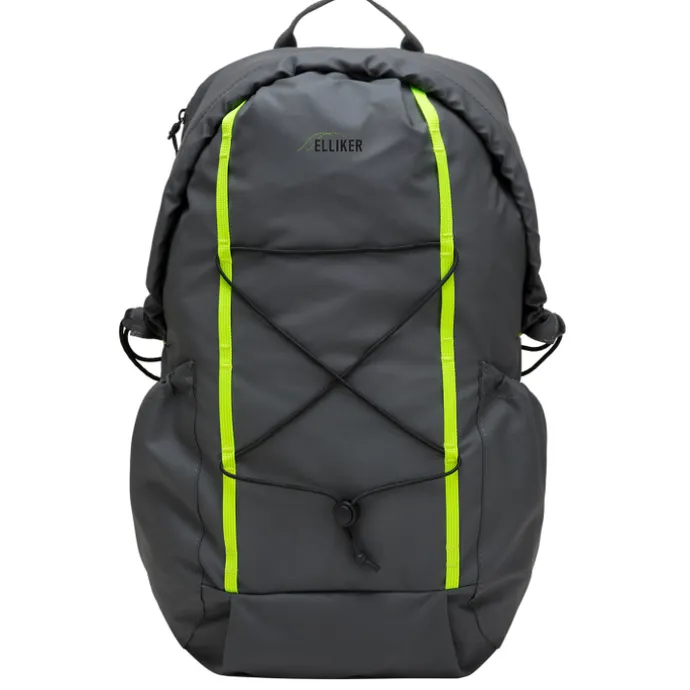 Elliker Kiln Hooded Zip Top Backpack 22L greyneon