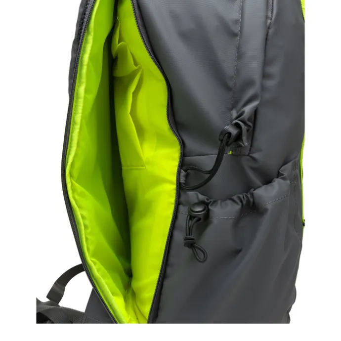 Elliker Kiln Hooded Zip Top Backpack 22L greyneon