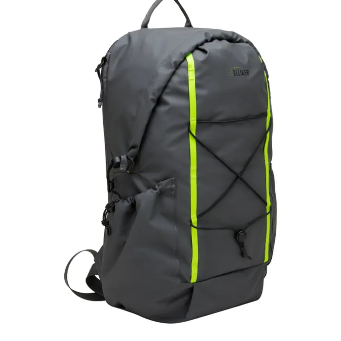 Elliker Kiln Hooded Zip Top Backpack 22L greyneon
