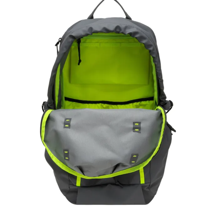 Elliker Kiln Hooded Zip Top Backpack 22L greyneon