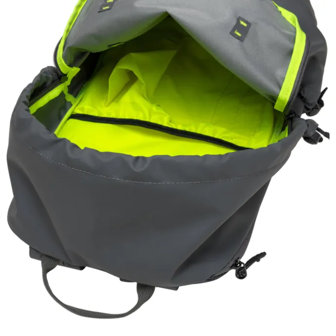 Elliker Kiln Hooded Zip Top Backpack 22L greyneon