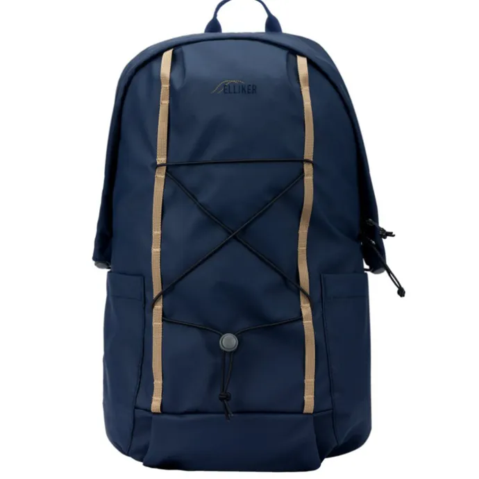 Elliker Kiln Hooded Zip Top Backpack 22L navy