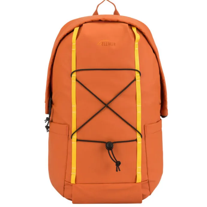 Elliker Kiln Hooded Zip Top Backpack 22L orange