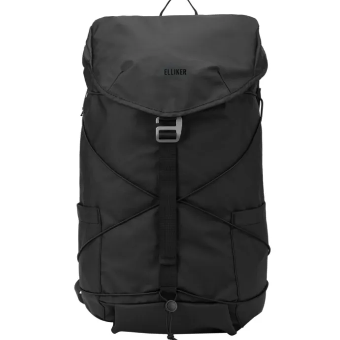 Elliker Wharfe Flap Over Backpack 22L black