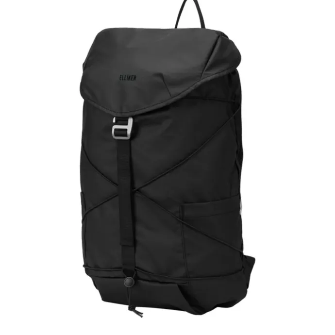 Elliker Wharfe Flap Over Backpack 22L black