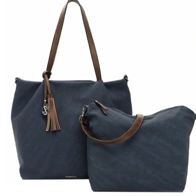 Emily & Noah Elke Cityshopper L blue/taupe