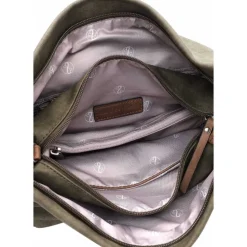 Emily & Noah Elke Handbag M oliv/cognac