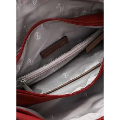 Emily & Noah Elke Handbag M red/cognac