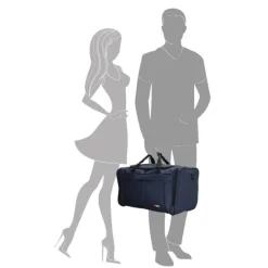 Enrico Benetti Amsterdam Sport / Travelbag 65 blauw