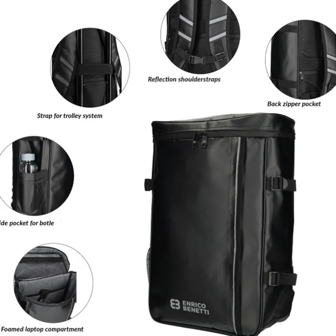 Enrico Benetti Arctic Backpack 15" black