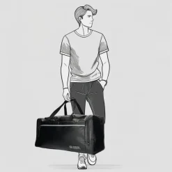 Enrico Benetti Arctic Duffle 70 black
