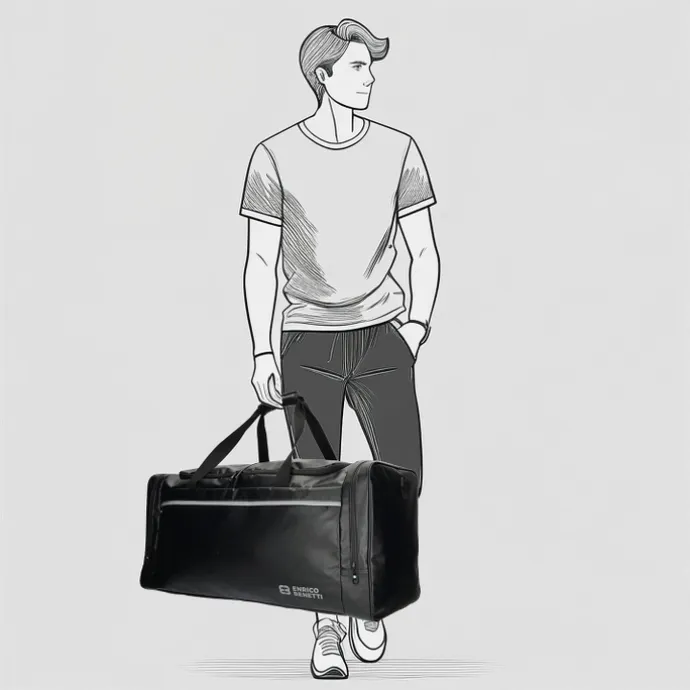 Enrico Benetti Arctic Duffle 70 black