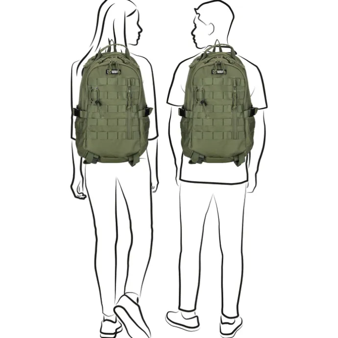 Enrico Benetti Arizona Laptop Backpack 15" olive