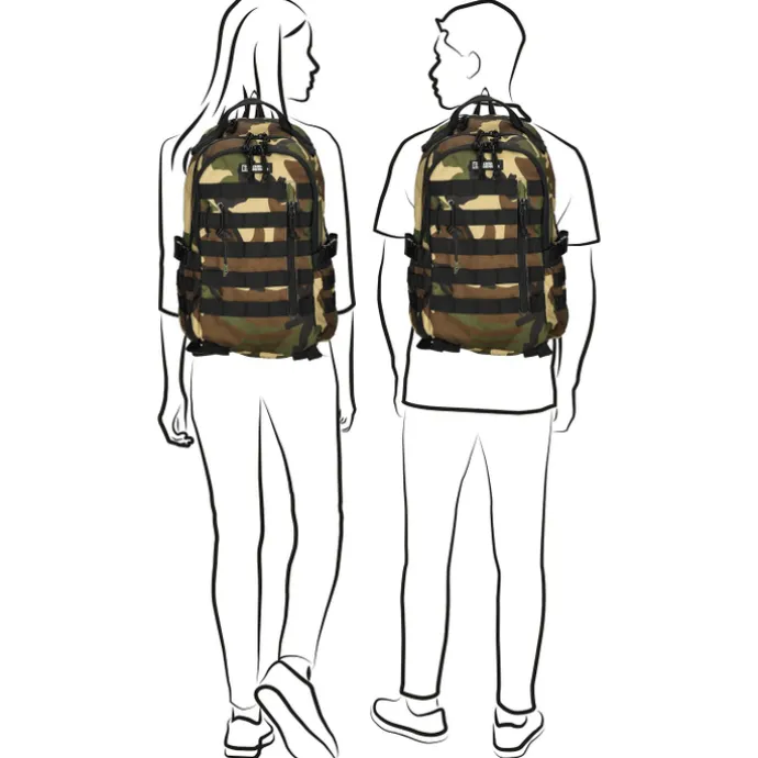 Enrico Benetti Arizona Laptop Backpack 15" camouflage