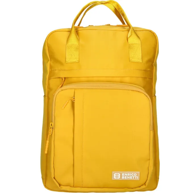 Enrico Benetti Aruba 20L Laptop Backpack 14" ochre yellow