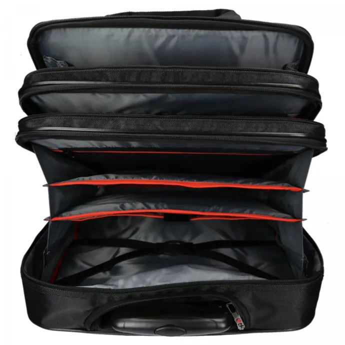 Enrico Benetti Cornell 24L Laptop Trolley 17'' zwart