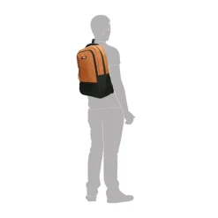 Enrico Benetti Hamburg 15'' Laptop Backpack rust