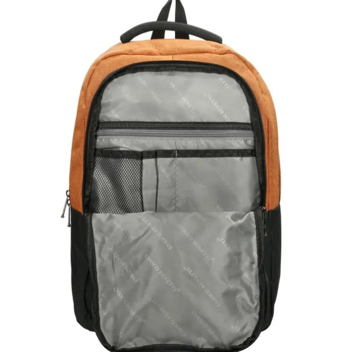 Enrico Benetti Hamburg 15'' Laptop Backpack rust