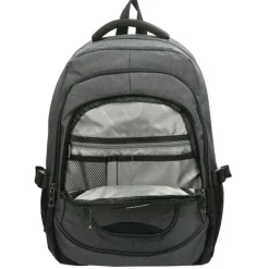 Enrico Benetti Hamburg 17'' Laptop Backpack grey