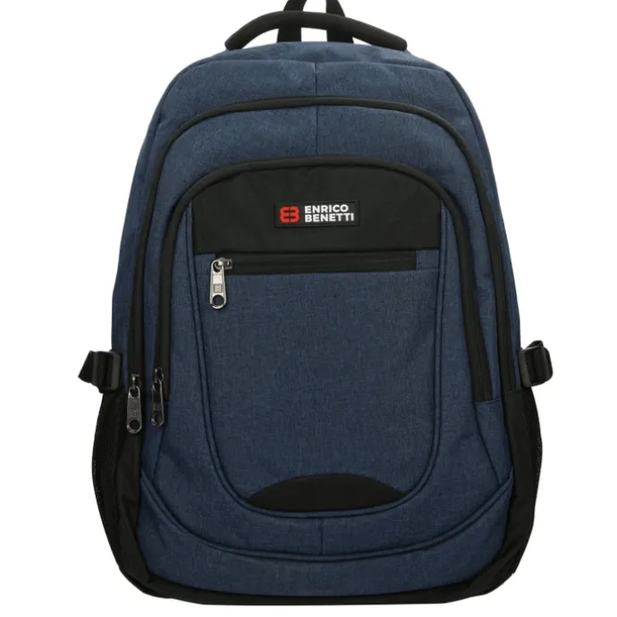 Enrico Benetti Hamburg 17'' Laptop Backpack blue