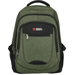Enrico Benetti Hamburg 17" Laptop Backpack olijfgroen