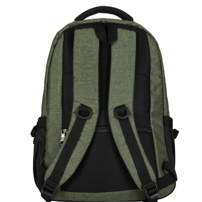 Enrico Benetti Hamburg 17" Laptop Backpack olijfgroen