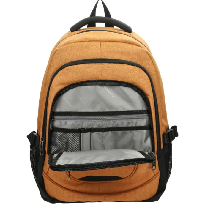 Enrico Benetti Hamburg 17'' Laptop Backpack rust