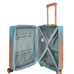 Enrico Benetti Havana Cabin Trolley 55 Expandable salmon