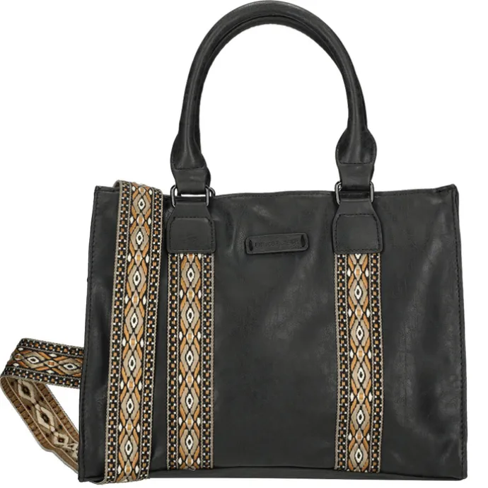 Enrico Benetti Indy Handbag/Shoulderbag black